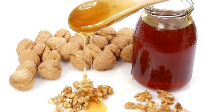 орехи и мед для повышения потенции